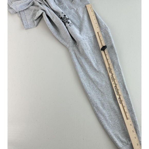 Vtg Altaholics Anonymous Shirt Mens Large Gray Mock Snowflake Utah Pullover Ski - Picture 15 of 15